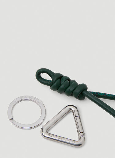 Bottega Veneta Triangle Keyring Green bov0151114