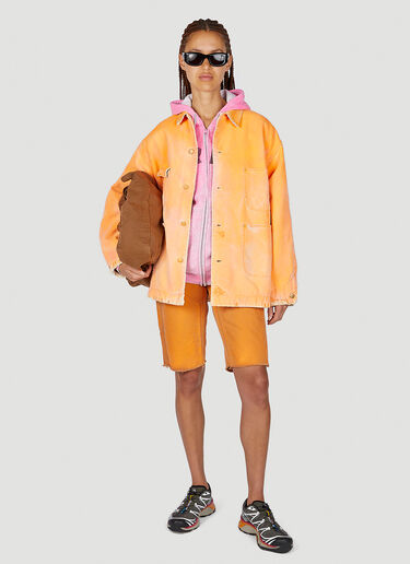 NOTSONORMAL 水洗工装短裤 橙色 nsm0351009