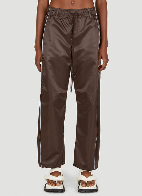 TheOpen Product Satin Track Pants Beige top0249008