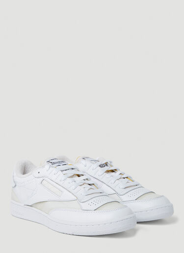 Maison Margiela x Reebok Club C Memory of Shoes Sneakers White rmm0349001