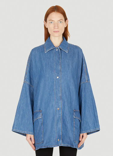 TOTEME Denim Overshirt Blue tot0251023