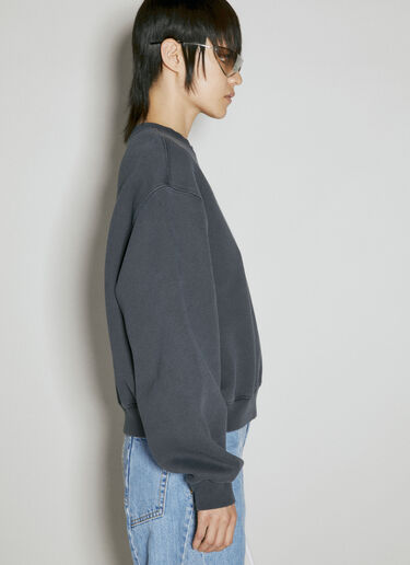 Pulff Logo Sweatshirt Alexander Wang Pulff Logo Sweatshirt Grey awg0255027