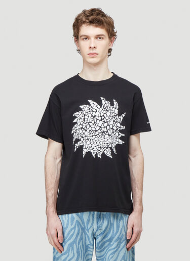 Silent Sound Sun Mosaic T-Shirt Black sls0343003