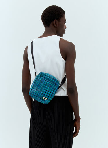 Bao Bao Issey Miyake Voyager ワントーン ショルダーバッグ ブルー bao0157004