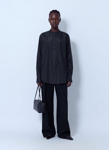 LN-CC® - The Row: Lula Shirt - Black The Row Lula Shirt Black row0266012