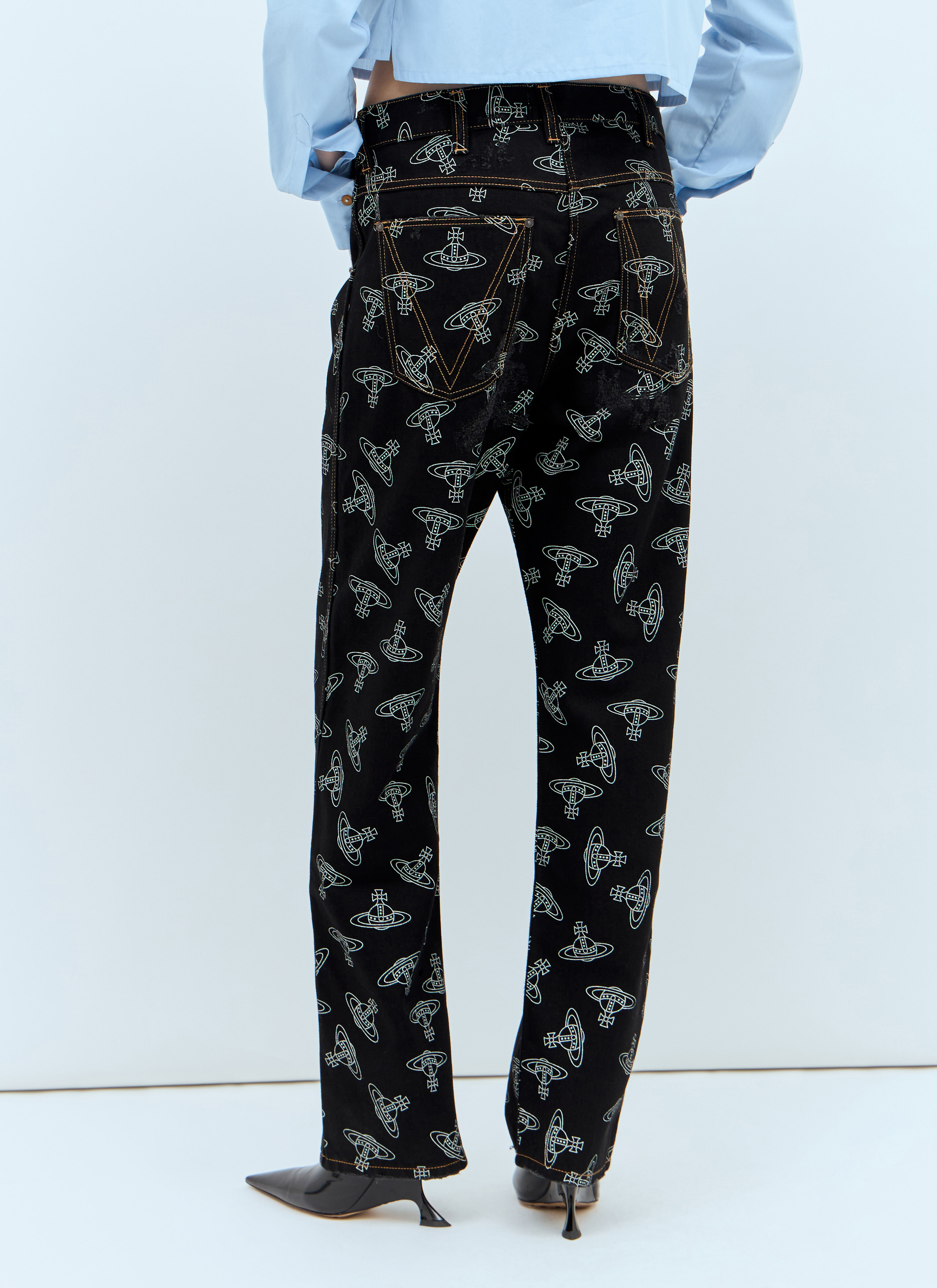 RE ARRIVAL/再入荷 in Jeans Ranch Women's' Westwood Vivienne Black LN-CC® | パンツ