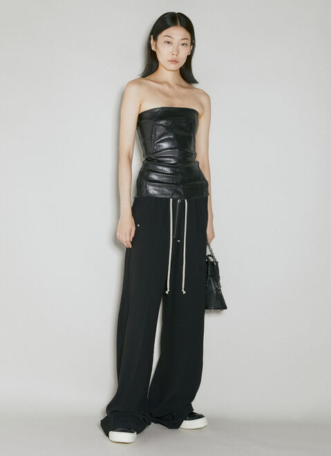 Moncler + Rick Owens カーゴドローストリングパンツ ブラック mcs0355005