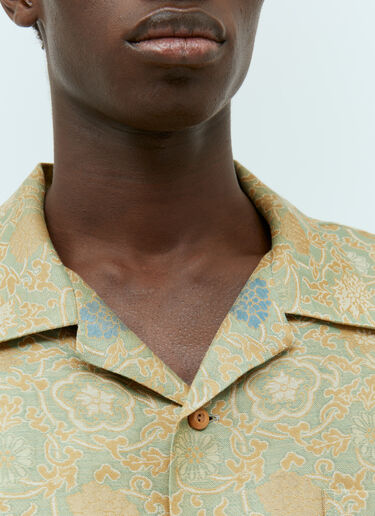 Visvim Copa Short Sleeve Shirt Green vis0154003