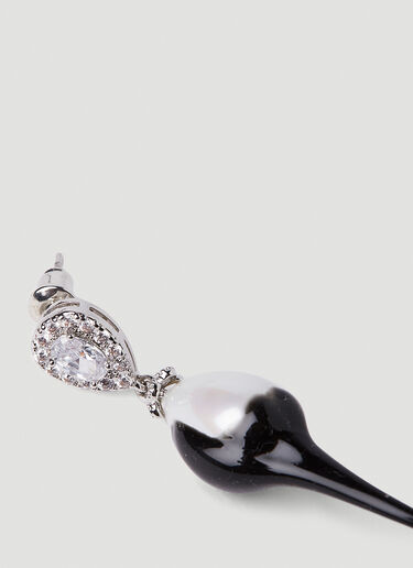 Pearl Dip Earrings Ottolinger Pearl Dip Earrings Black ott0250024