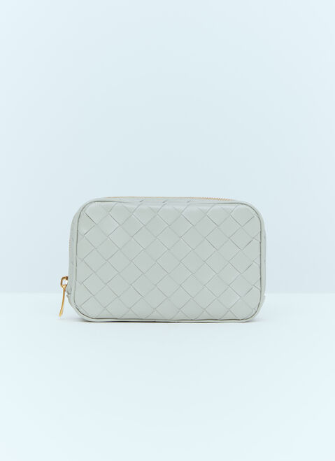 Saint Laurent スモールイントレチャート ジップポーチ ブラック sla0254097