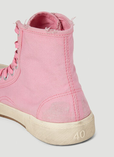 Balenciaga Paris High Top Sneakers Pink bal0252002