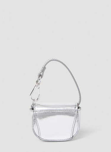 1DR Keyring Mini Bag Diesel 1DR Keyring Mini Bag Silver dsl0153023
