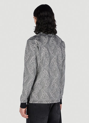 Vivienne Westwood Orb Polo Top Grey vvw0151006