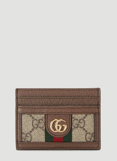 Gucci Ophidia Cardholder Brown guc0239105