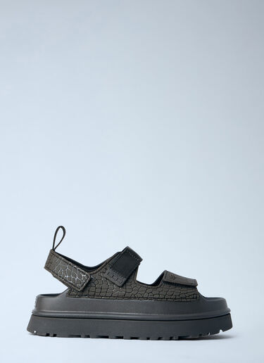 UGG W Goldenglow Embossed Sandals Brown ugg0264020