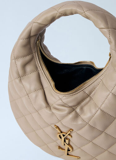Saint Laurent Icarino Quilted Nappa Handbag Beige sla0263076