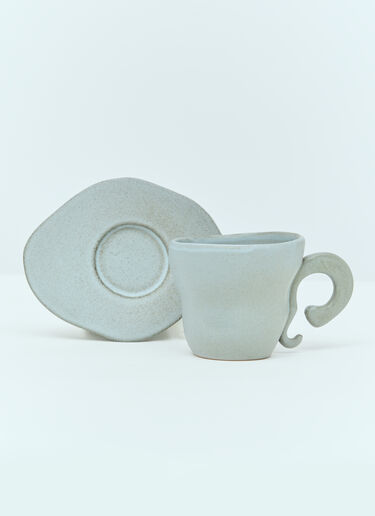 Anissa Kermiche Spill The Tea 杯子两件装 灰色 ank0355011