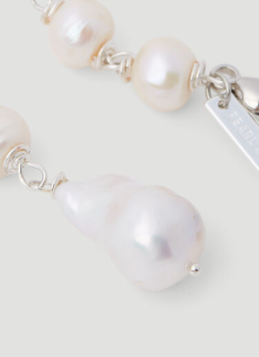 Pearl Octopuss.y 뱀파이어 진주 체인 네크리스 실버 prl0353002