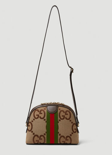 Gucci Half Moon Ophidia GG Shoulder Bag Camel guc0250151