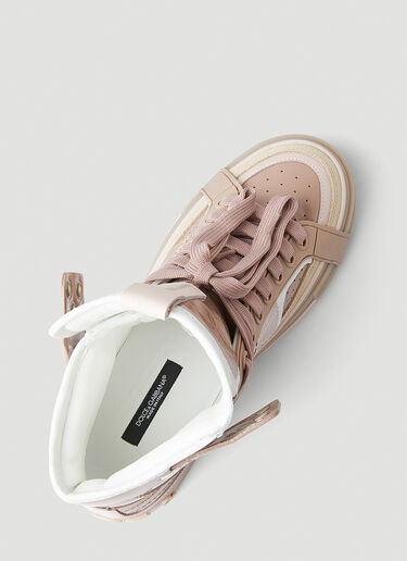 Dolce & Gabbana High Top Sneakers Pink dol0247032