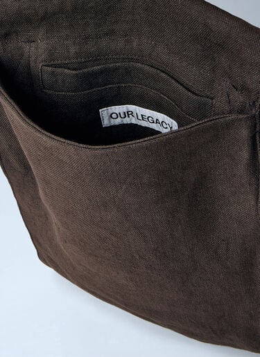 Our Legacy Slack Crossbody Bag Brown our0164056