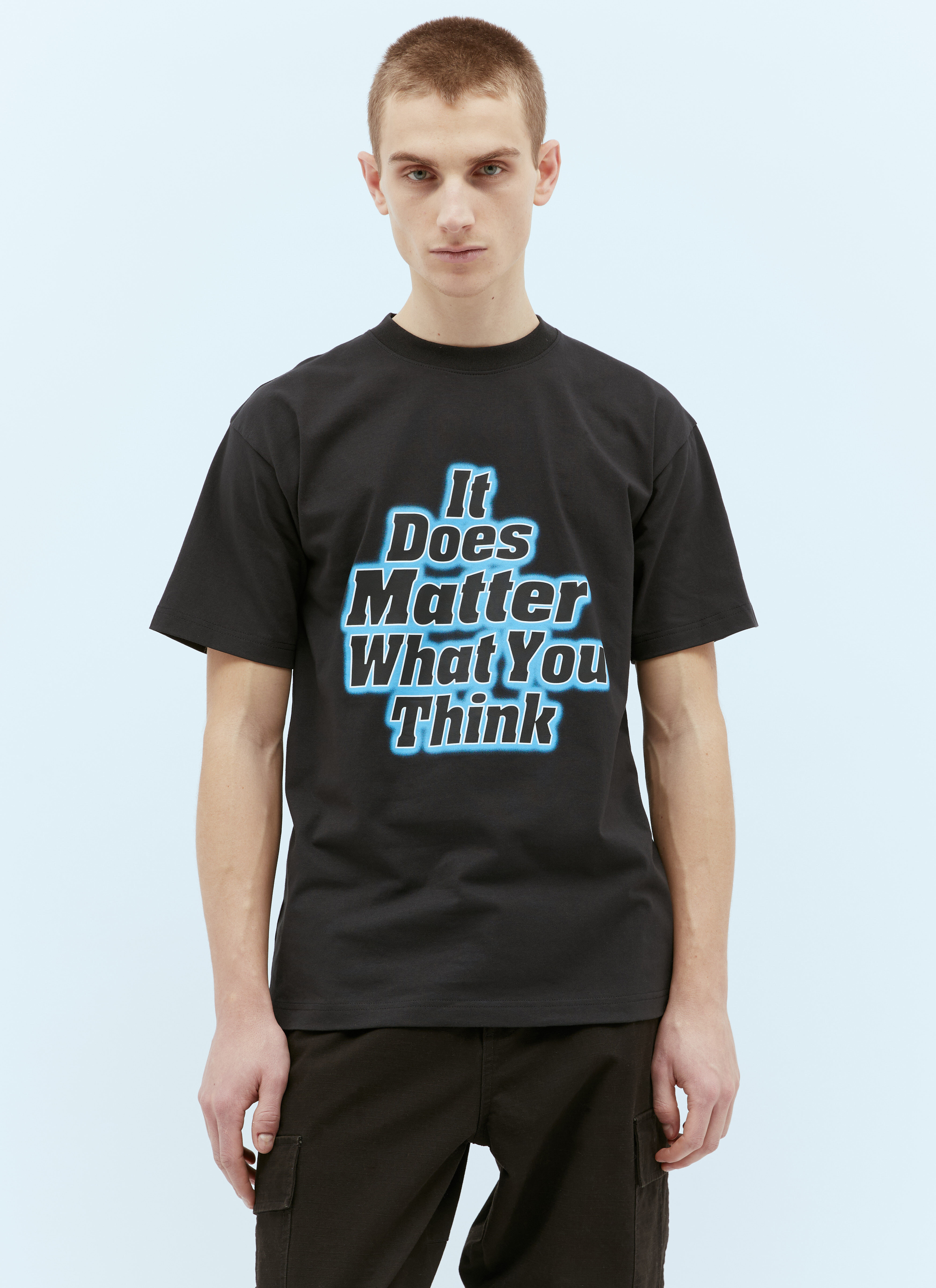 Patta Does It Matter What You Think T 恤 黑色 pat0154025