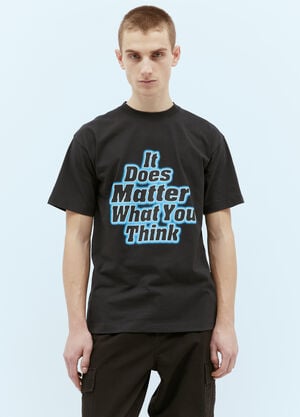 Patta Does It Matter What You Think T-Shirt Black pat0156009