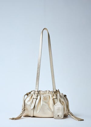 Miu Miu Joie Leather Mini Shoulder Bag Beige miu0259032