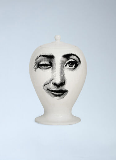 Fornasetti Antipatico Vase White wps0691817