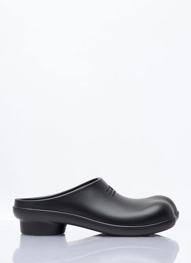 MM6 Maison Margiela Anatomic Clog Slippers Black mmm0156008