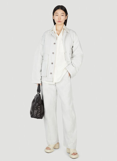 Lemaire Belted Jeans White lem0352003