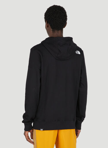 The North Face Logo Print Hooded Sweatshirt Black tnf0154007