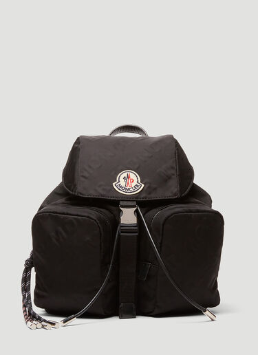 Moncler Unisex Dauphine Backpack in Black