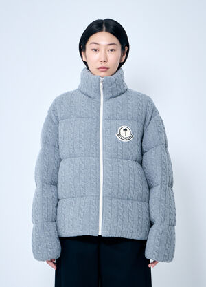 8 Moncler Palm Angels Austru Jacket Black mpa0259001