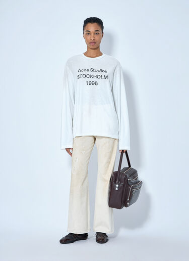 Acne Studios 1996 Logo T-Shirt White acn0365003