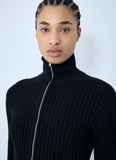 Acne Studios 집업 니트 가디건  블랙 acn0259004