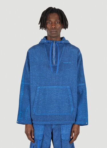Helmut Lang Pullover Hooded Sweatshirt Blue hlm0148005
