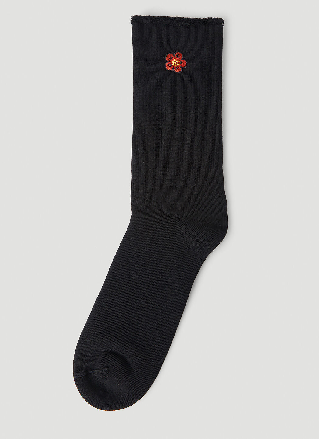 Kenzo Flower Socks in Black LN CC