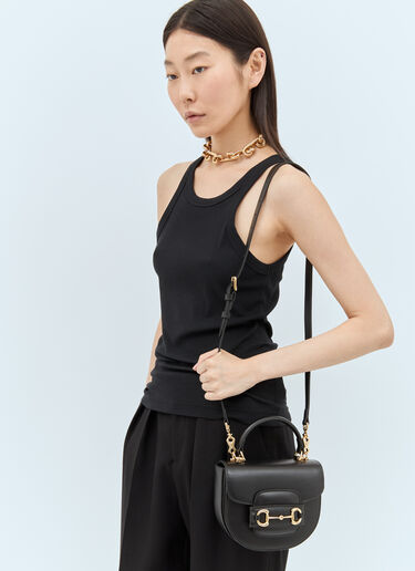 Horsebit 1955 Mini Handbag Gucci Horsebit 1955 Mini Handbag Black guc0257136