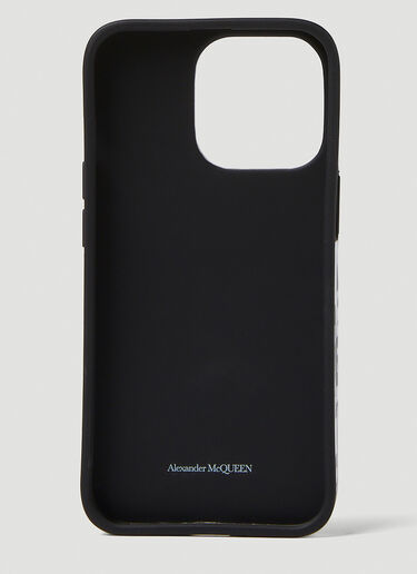 Alexander McQueen Graffiti iPhone 13 Pro Case Black amq0149083