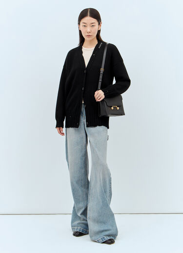 Marni 미디엄 트렁카루 숄더백 블랙 mni0257030