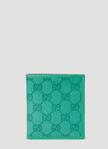 Gucci GG Crystal Bi-Fold Wallet Green guc0154049