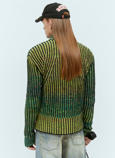 Diesel K-Oakland Knit Cardigan Green dsl0157022