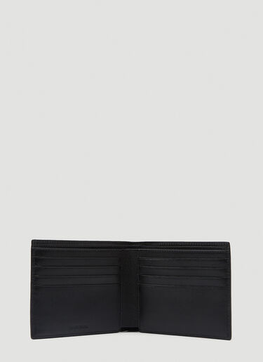 Balenciaga Bi-Fold Logo Wallet Black bal0143082