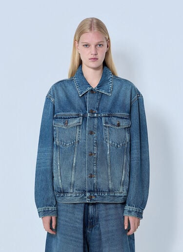 LN-CC® - Balenciaga: Kick Jacket - Blue Balenciaga Kick Jacket Blue bal0264010