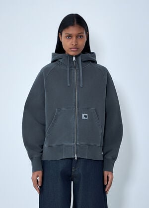Carhartt WIP Hooded Torion Zip-Up Sweatshirt Grey wip0263005