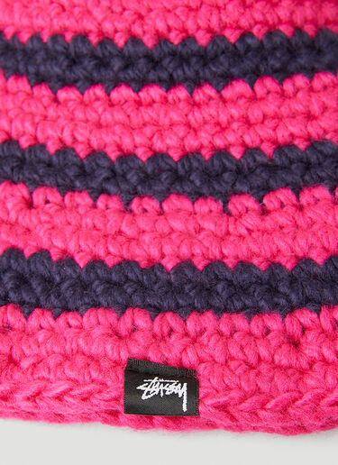Stüssy Swirl Knit Bucket Hat Pink sts0152031