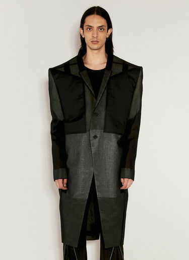 Rick Owens Lido Tatlin Coat Black ric0156001