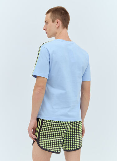 adidas by Wales Bonner Logo Embroidery T-Shirt Blue awb0357005