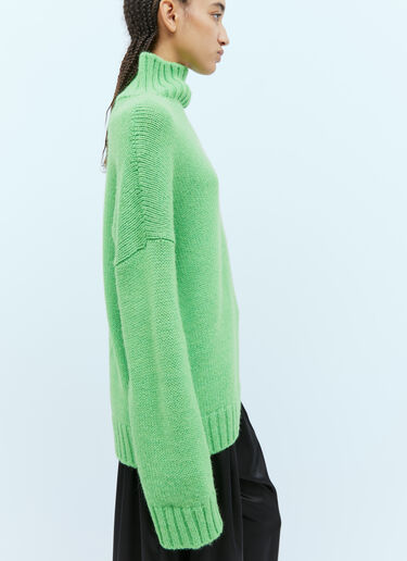 Patch Pocket Knit Sweater JW Anderson Patch Pocket Knit Sweater Green jwa0254004